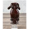 Folk Art Wood Flying Owl