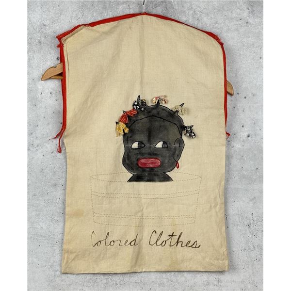 Black Americana Colored Clothes Clothes Pin Bag