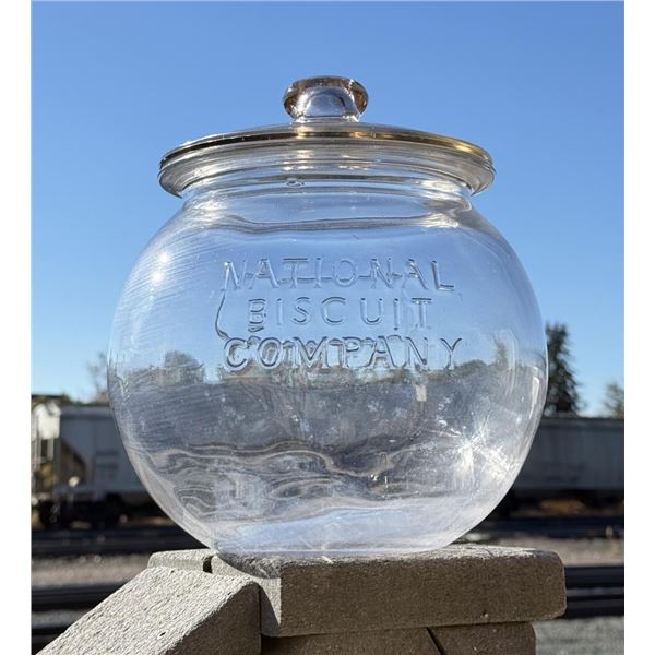 Nabisco National Biscuit Company Glass Jar