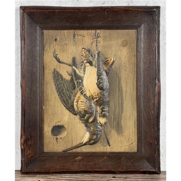Cornelis Biltius Raised Relief Hanging Game Panel