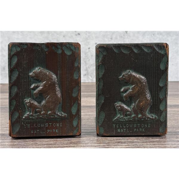 Yellowstone National Park Bookends