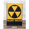 Image 1 : US Department of Defense Fallout Shelter Sign