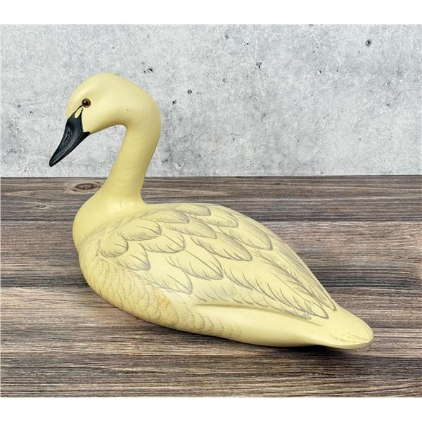 Orvis Wood Swan Decoy