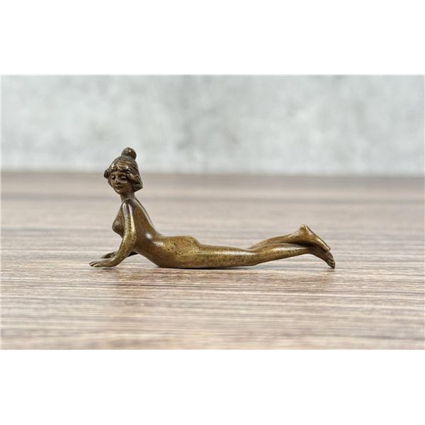 Austrian Vienna Bronze Art Nouveau Nude