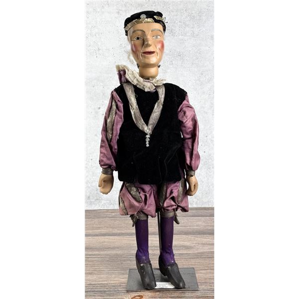 Harold Tarpley Sr. Puppet Marionette King