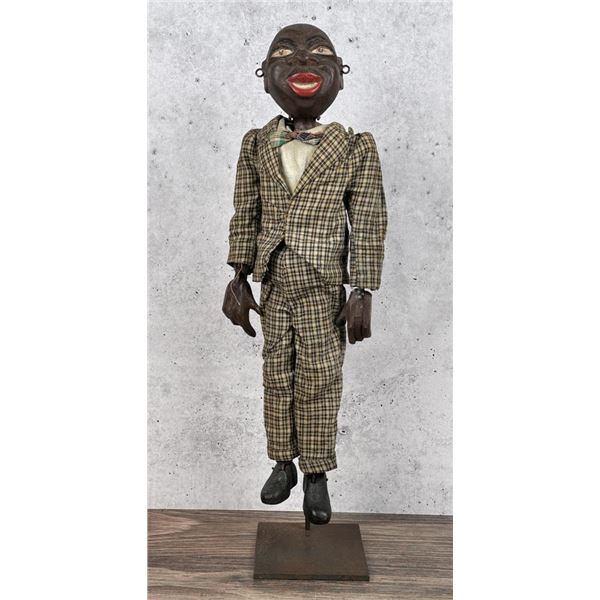 Harold Tarpley Sr. Puppet Marionette Minstrel