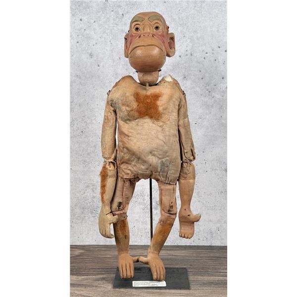 Harold Tarpley Sr. Puppet Marionette Chimpanzee