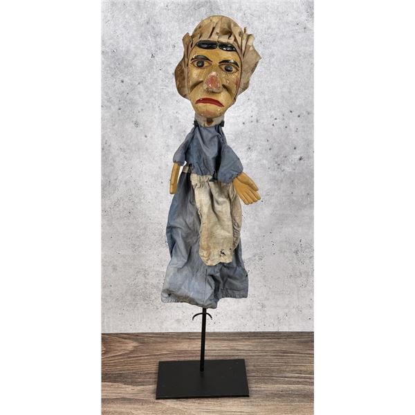 Antique Judy Wood Hand Puppet