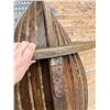 Image 14 : Victorian Clinker Built Wood Boat Baby Cradle