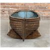 Image 6 : Victorian Clinker Built Wood Boat Baby Cradle
