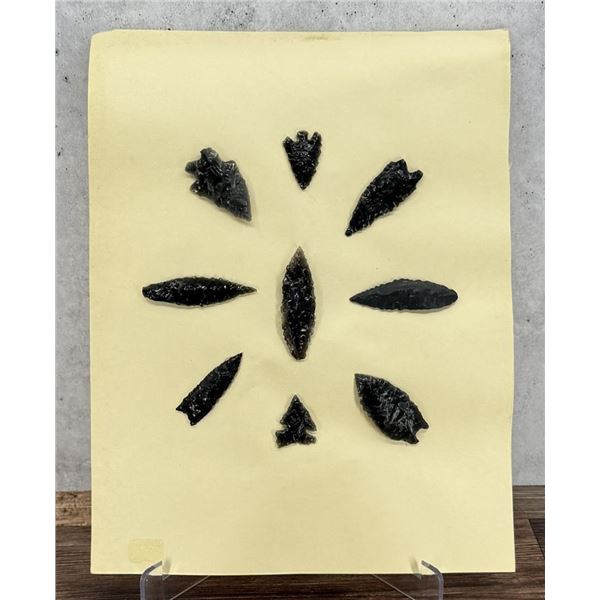 Ancient Native American Indian Stone Arrowheads
