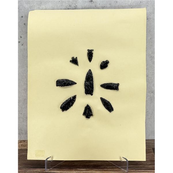 Ancient Native American Indian Stone Arrowheads