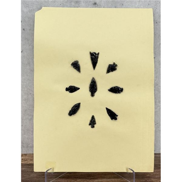 Ancient Native American Indian Stone Arrowheads