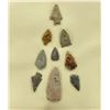 Image 2 : Ancient Native American Indian Stone Arrowheads