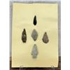 Image 1 : Ancient Native American Indian Stone Arrowheads