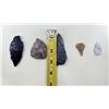 Image 3 : Ancient Native American Indian Stone Arrowheads