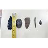 Image 2 : Ancient Native American Indian Stone Arrowheads