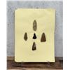 Image 1 : Ancient Native American Indian Stone Arrowheads