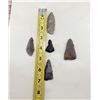 Image 2 : Ancient Native American Indian Stone Arrowheads