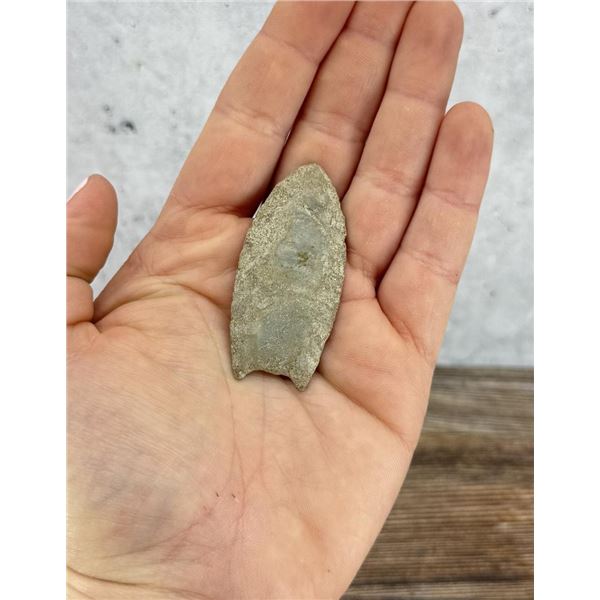 Ancient Native American Indian Arrowhead Clovis
