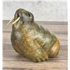 Sharon Spencer Inuit Soapstone Walrus Carving