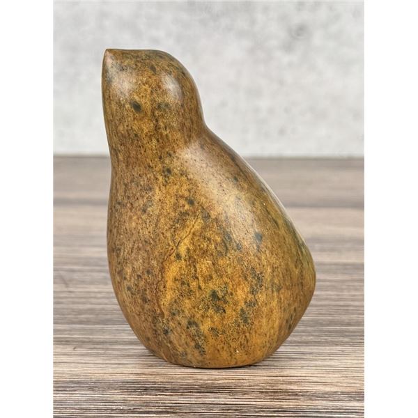 Sharon Spencer Inuit Soapstone Seal Carving