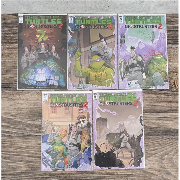 TMNT Ninja Turtles Ghostbusters 2 Comic Books