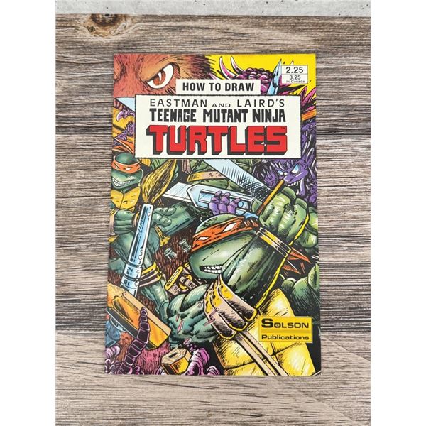 TMNT Teenage Ninja Turtles How To Draw Book