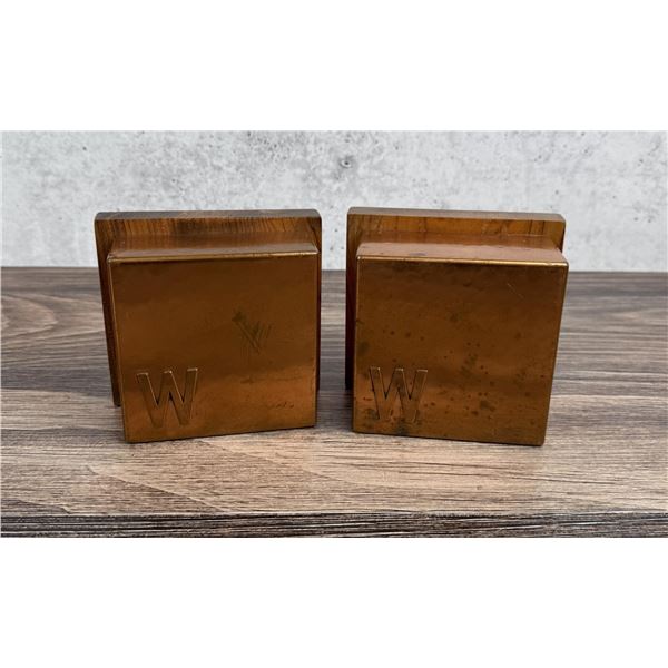 Dirk Van Erp Arts & Crafts Copper Bookends