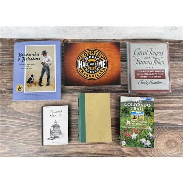 Eclectic Group of Informational Books.