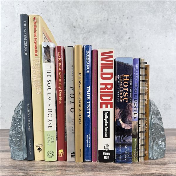 Group of Horse and Equestrian Sports Books