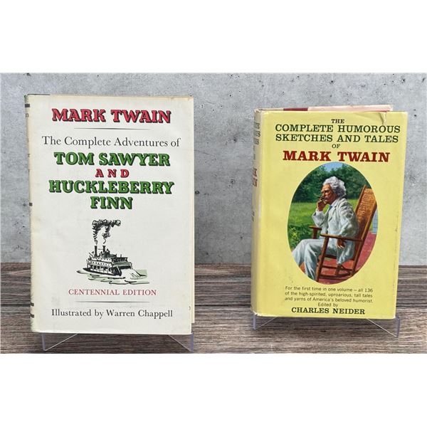 Pair Of Mark Twain Books