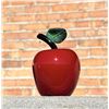 Image 1 : Donald Carlson Art Glass Apple Paperweight