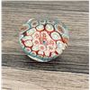 Image 1 : Millefiori Art Glass Paperweight