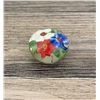 Image 2 : Art Glass Flower Paperweight