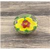 Image 2 : Art Glass Flower Paperweight