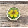 Image 3 : Art Glass Flower Paperweight