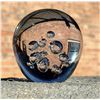 Image 1 : Controlled Bubble Art Glass Paperweight
