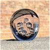 Image 3 : Controlled Bubble Art Glass Paperweight