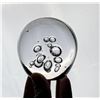 Image 6 : Controlled Bubble Art Glass Paperweight