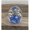 Image 2 : Murano Controlled Bubble Art Glass Paperweight