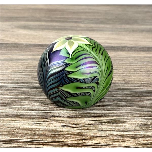 Orient & Flume Art Glass Paperweight