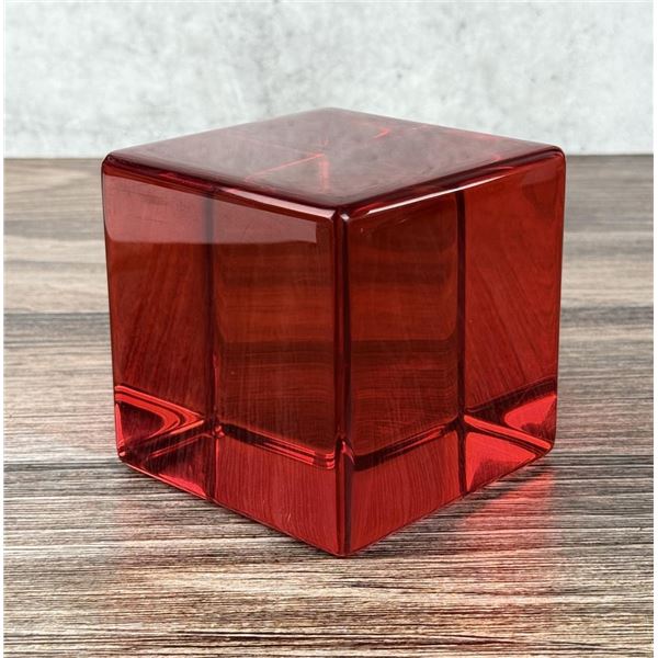 Shlomi Haziza Acrylic Lucite Cube