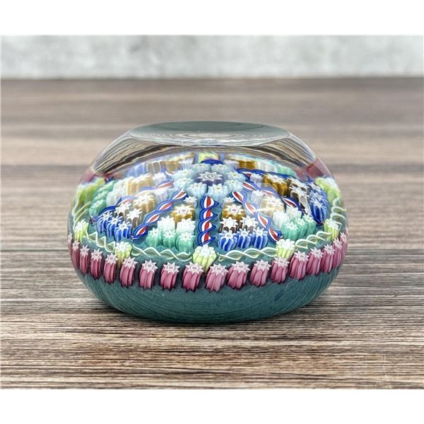 Perthshire Millefiori Art Glass Paperweight