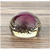 Image 3 : Tarax Infinity Thistle Flower Lucite Paperweight