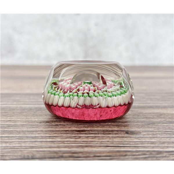 Perthshire Millefiori Art Glass Paperweight