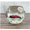 Image 3 : Perthshire Roses & Latticinio Glass Paperweight