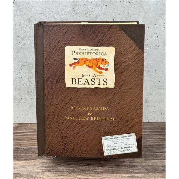 Encyclopedia Prehistorica Mega Beasts Pop Up Book