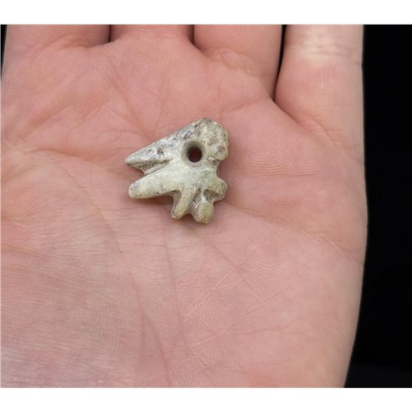 Ancient Native American Indian Stone Earring