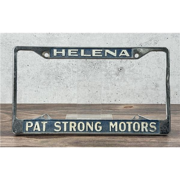 Helena Montana License Plate Frame